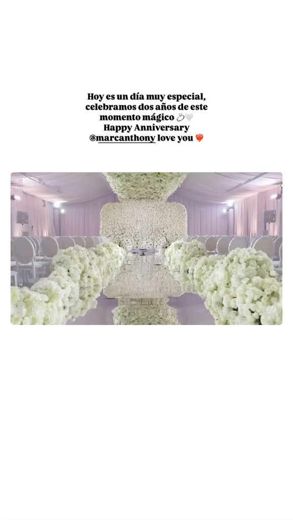 Nadia Ferreira celebra su segundo cumpleaños con Marc Anthony