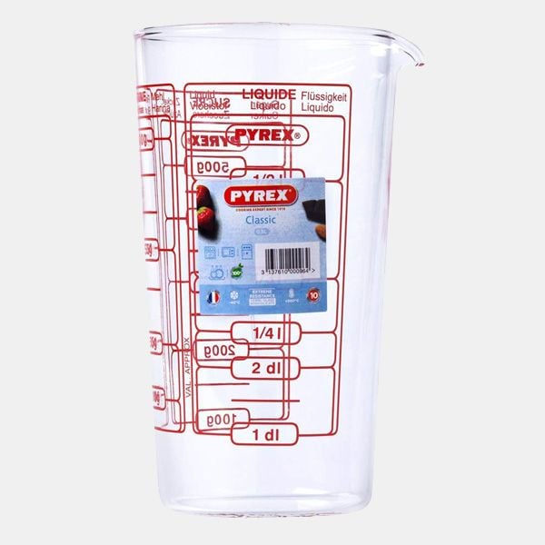 utensilios chef vaso medidor pyrex