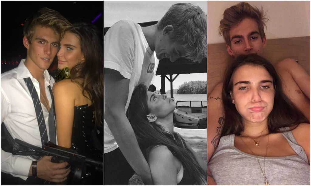 Charlotte D'Alessio, exnovia de Presley, compartió algunos recuerdos junto a él.