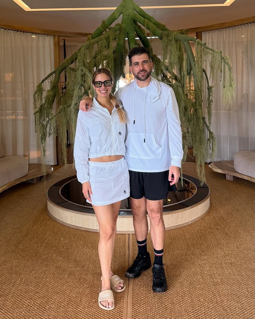 La pareja se casó en una romántica ceremonia en Puerto Rico, en 2019. 