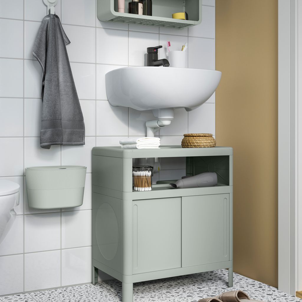 Un baño bien amueblado para garantizar el orden