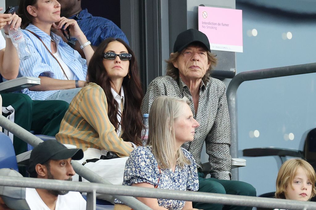Mick Jagger y Melanie Hamrick 