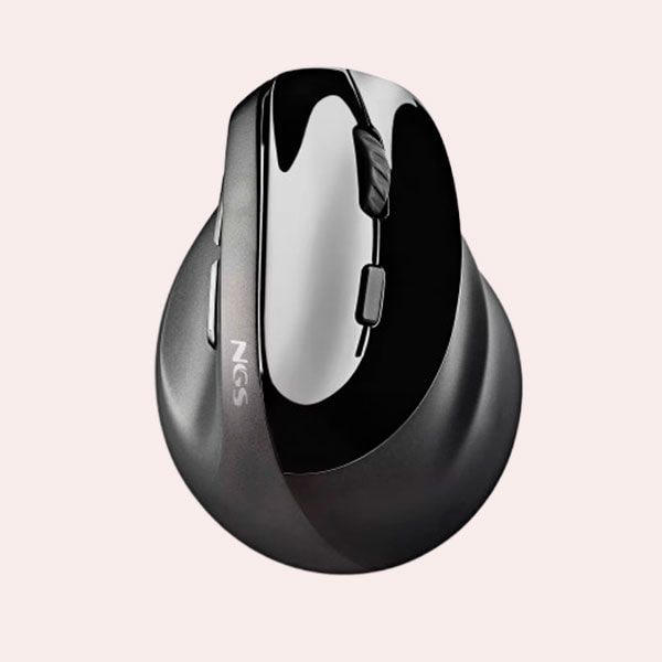 NGS EVO MOKSHA: Ratón inalámbrico y ergonómico.