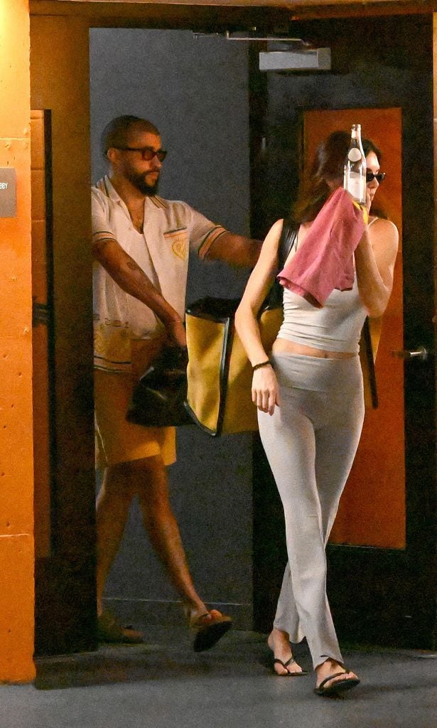 Kendall Jenner y Bad Bunny