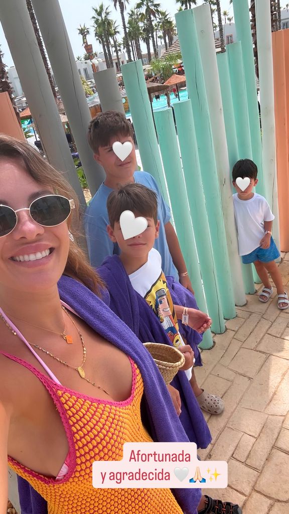Jessica Bueno se despide de sus hijos antes de marcharse a Supervivientes y en plena separación de Kiko Rivera, padre de su hijo Fran