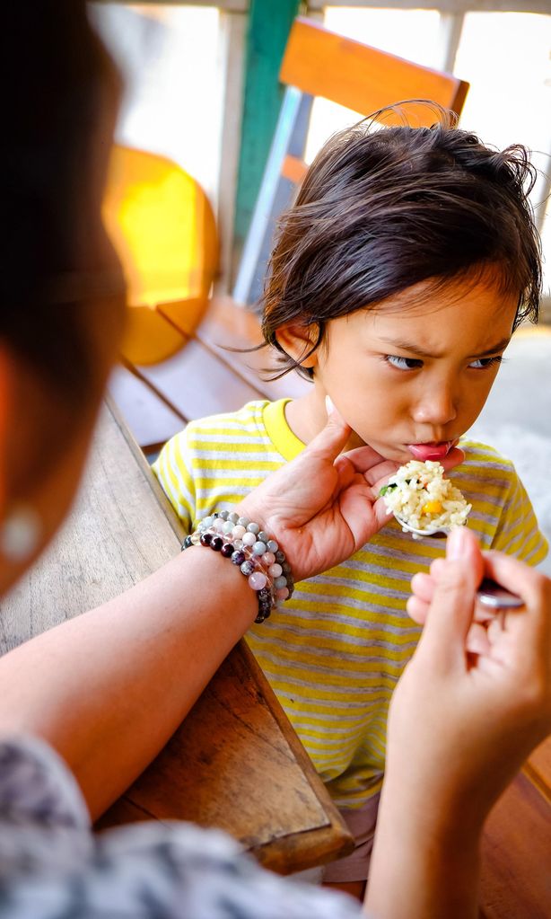 Niño no quiere comer