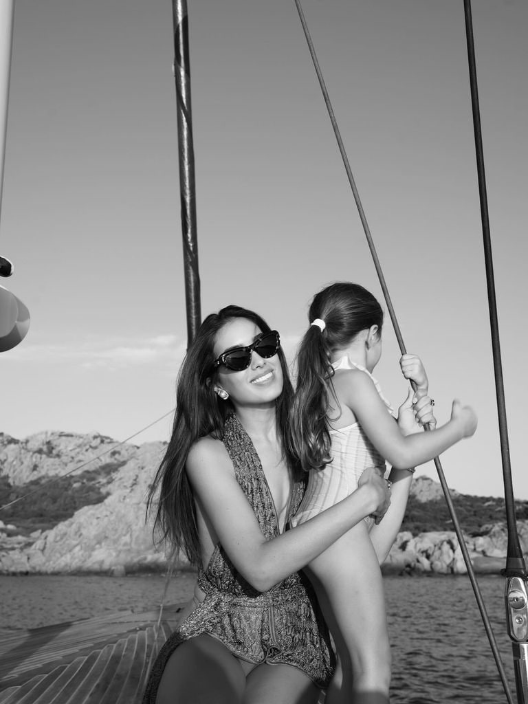 Sharon Fonseca y Blu han vivido momentos inolvidables en estas vacaciones.