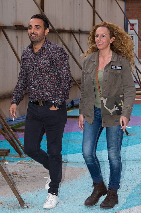 Rocío Carrasco y Fidel Albiac