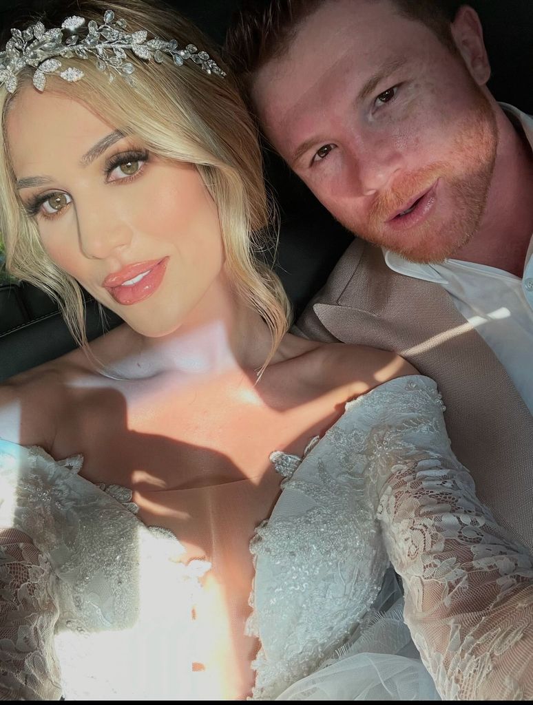 'Canelo' Álvarez y Fernanda Gómez se casaron en mayo de 2021.