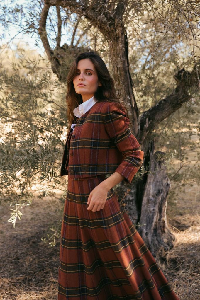 Look de tartán de Copines.