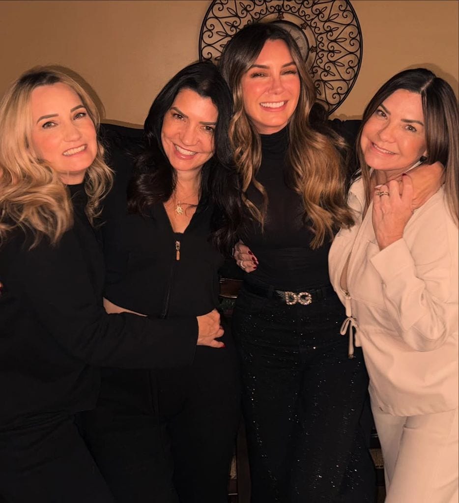 La actriz disfrutó de las fiestas como nunca.