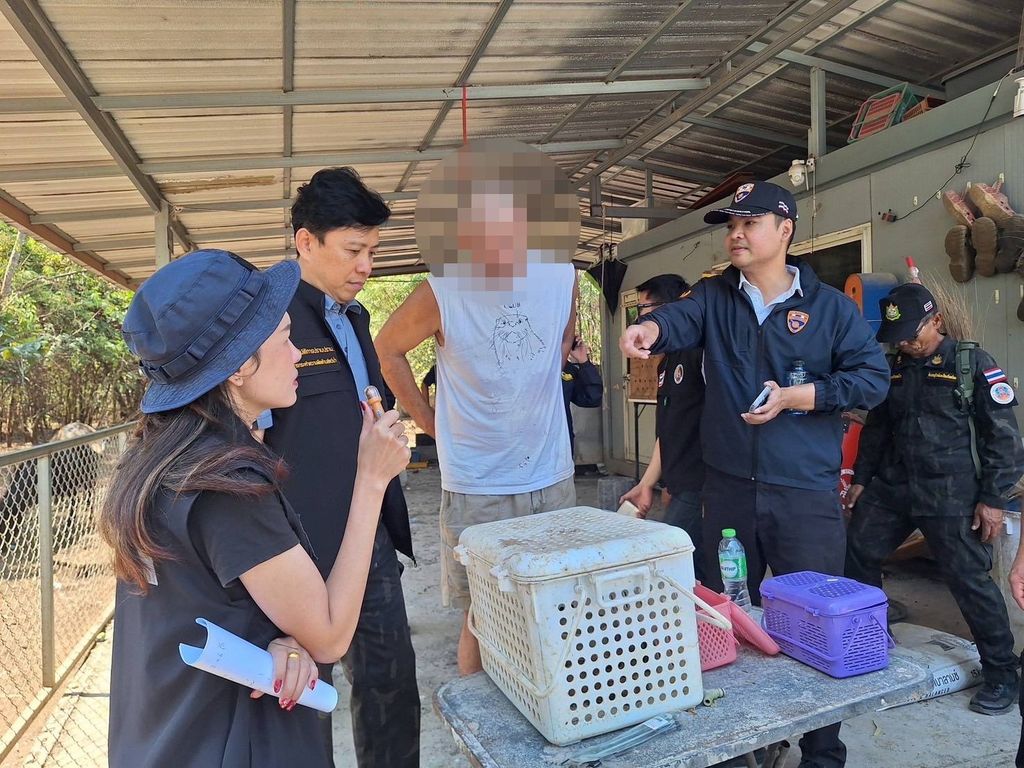 Frank Cuesta, detenido en Tailandia por posesión ilegal de animales protegidos