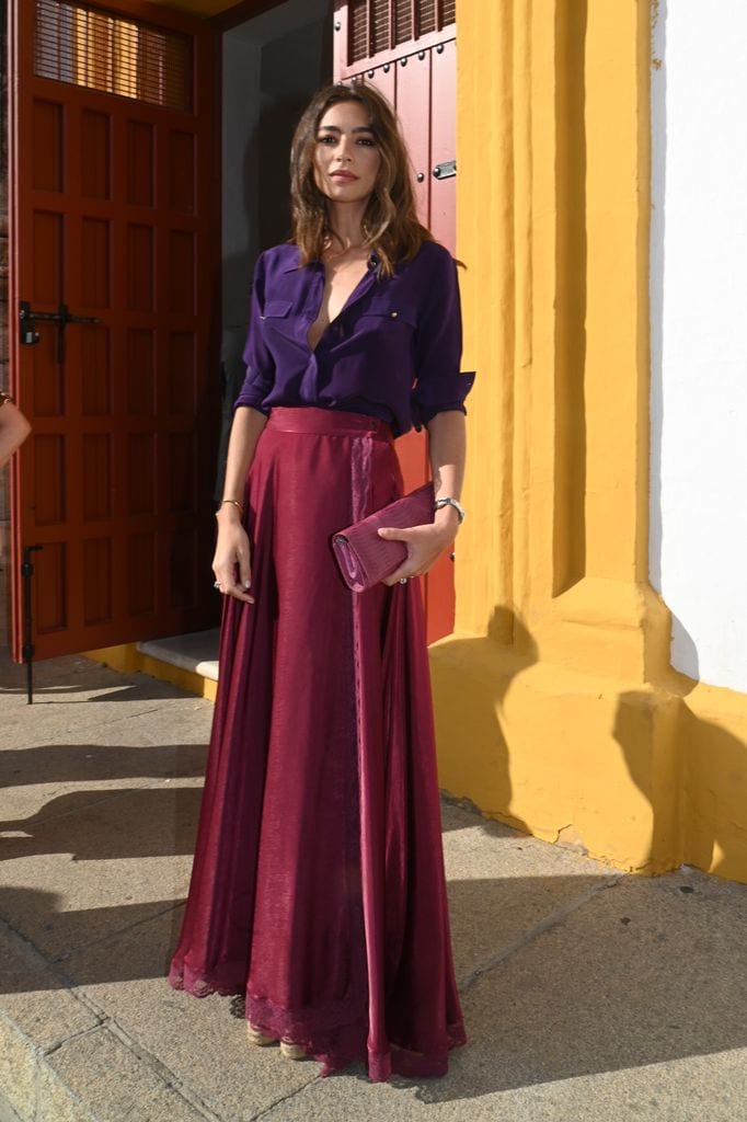 Rocío Crusset en la Maestranza durante la Feria de Abril 2025