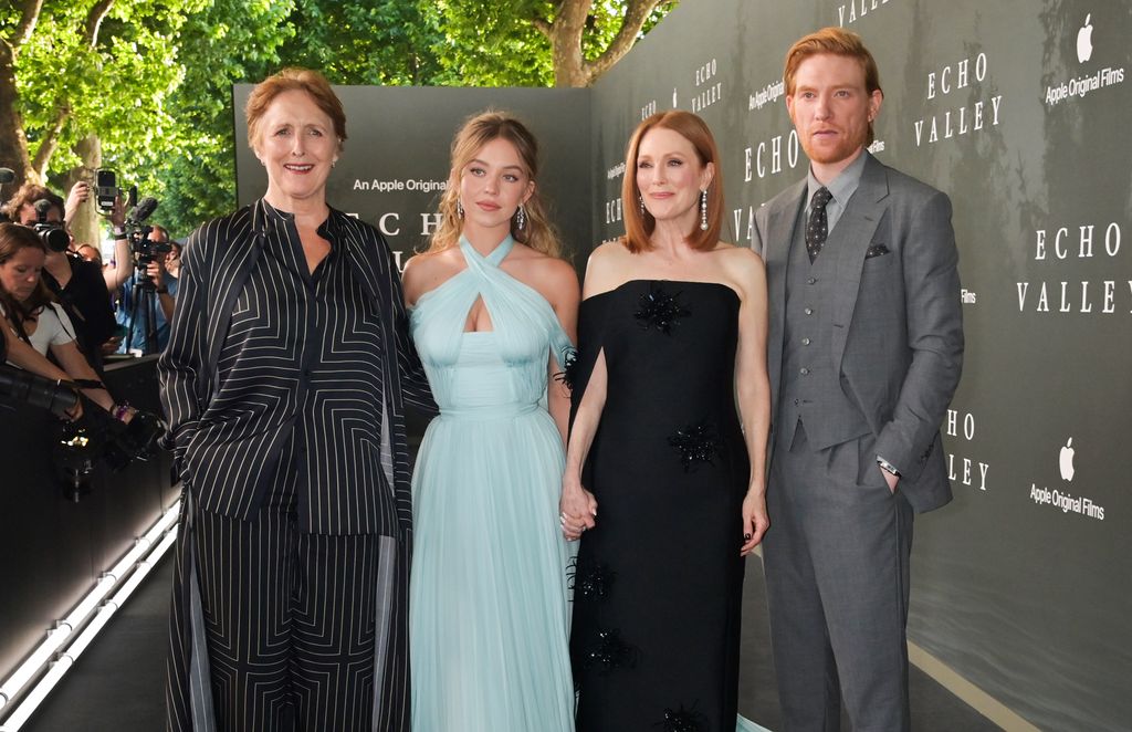 El cast de Echo Valley en la Premier de Londres.