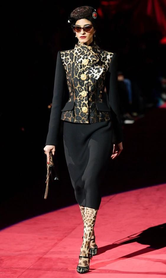 mallas negras de dolce gabbana