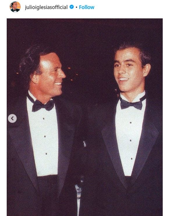 Julio y Enrique Iglesias 