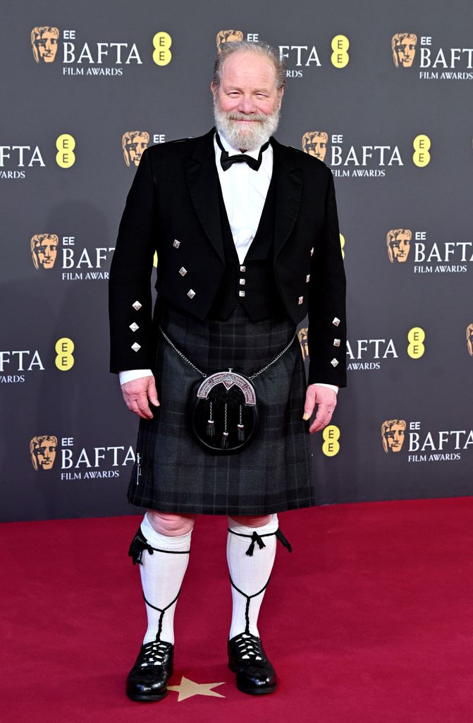 Peter Mullan en los BAFTA 2026