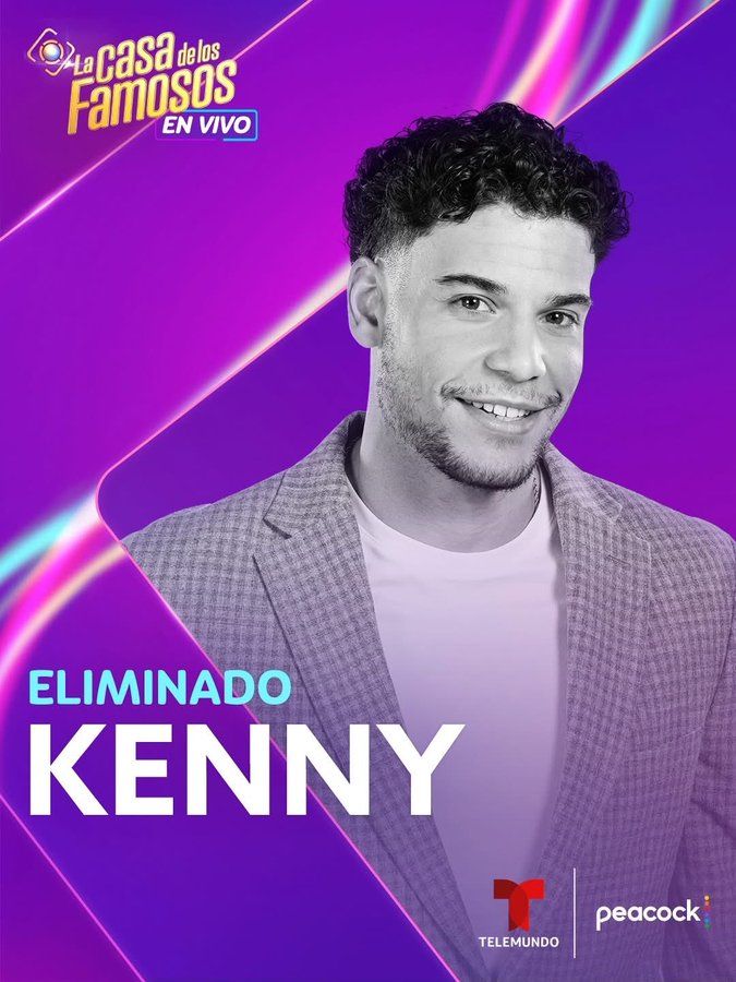 Kenny, el último eliminado de 'La Casa de los Famosos 6'