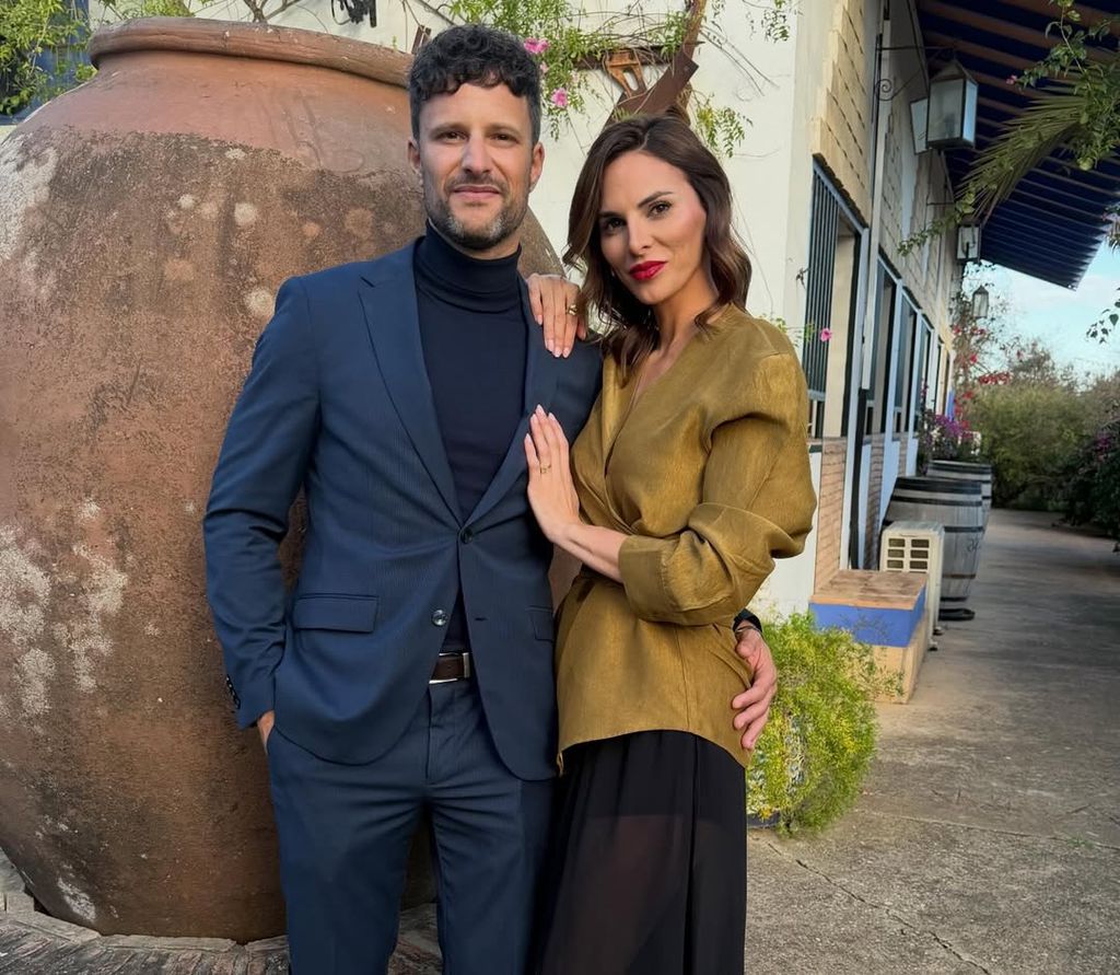 Irene Rosales junto a Guillermo