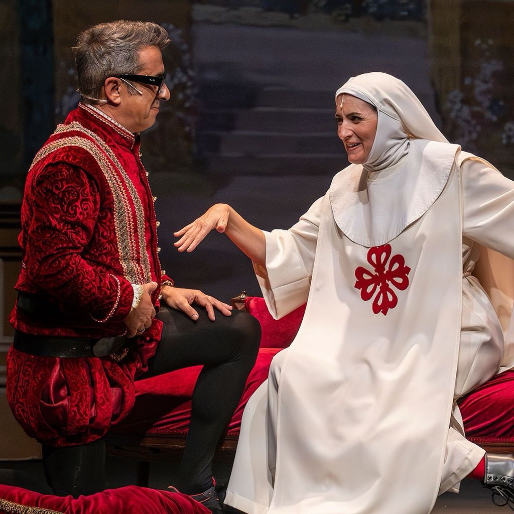Andreu Buenafuente y Silvia Abril eran los protagonistas de 'El Tenoriu', que hacían en el teatro Coliseum de Barcelona