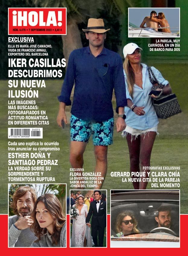 Iker Casillas y María José Camacho