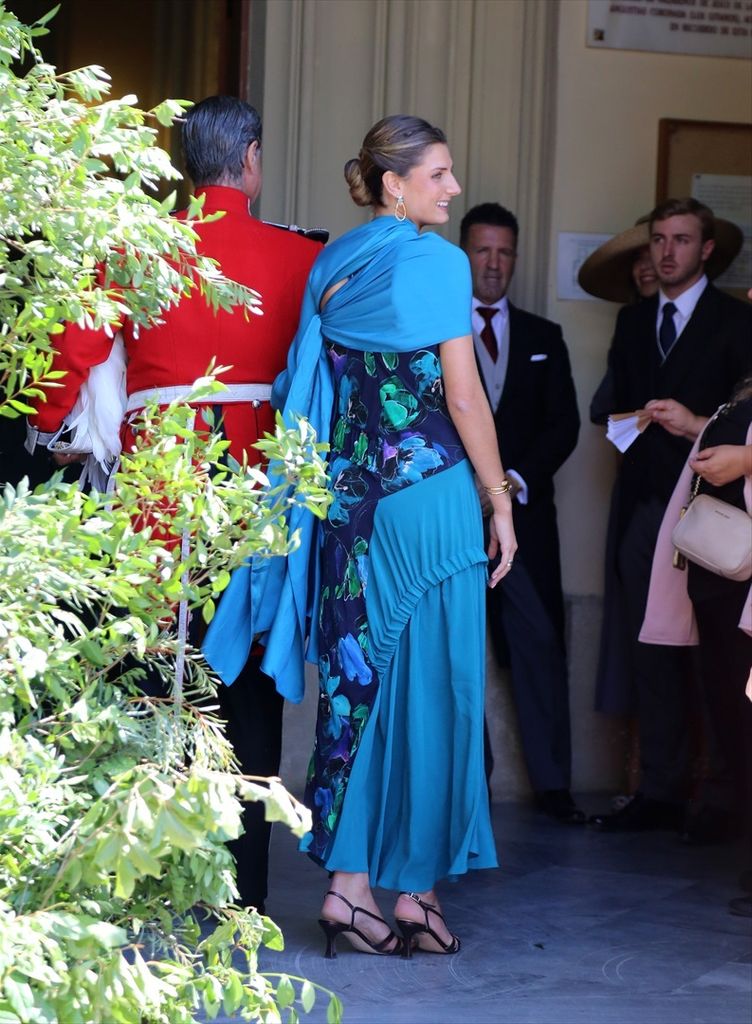 Amina Martínez de Irujo, la madrina en la boda de su padre