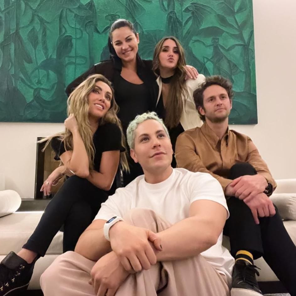 anah dulce mar a maite perroni christian ch vez y christopher uckermann
