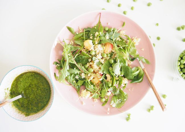 Ensalada de mijo y quinoa