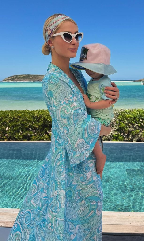 paris hilton y su hijo phoenix