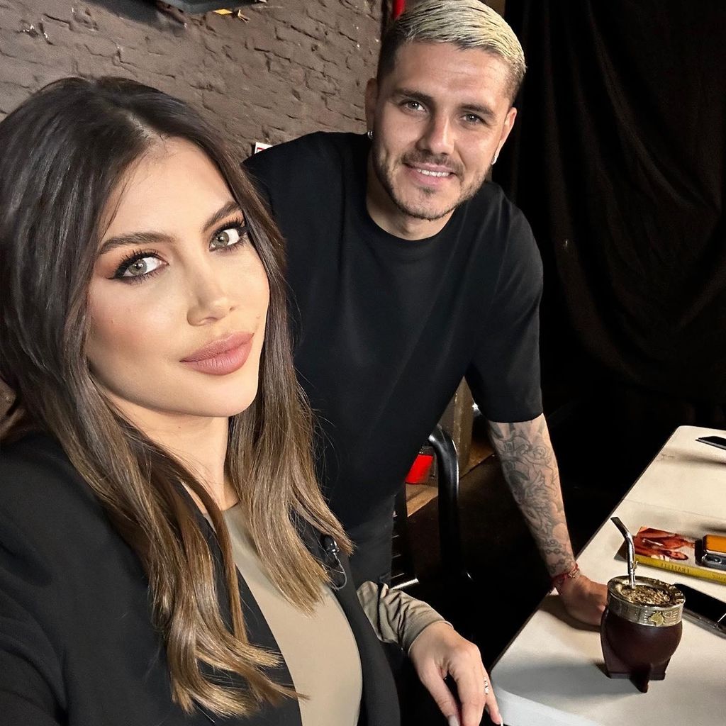Wanda Nara y Mauri Icardi