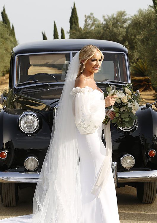 Imagen de Romarey Ventura vestida de novia 