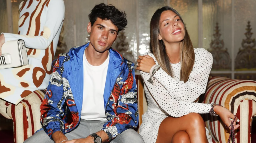 Laura Matamoros y Daniel Illescas, durante el verano de 2019
