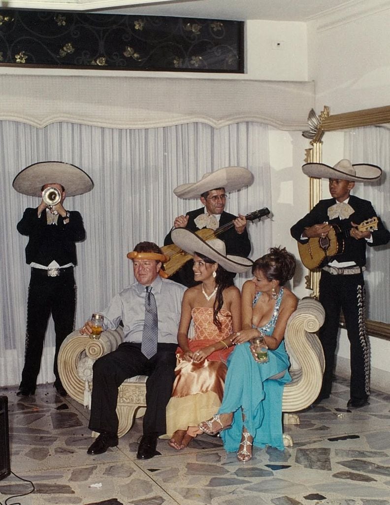 No pudieron faltar los mariachis