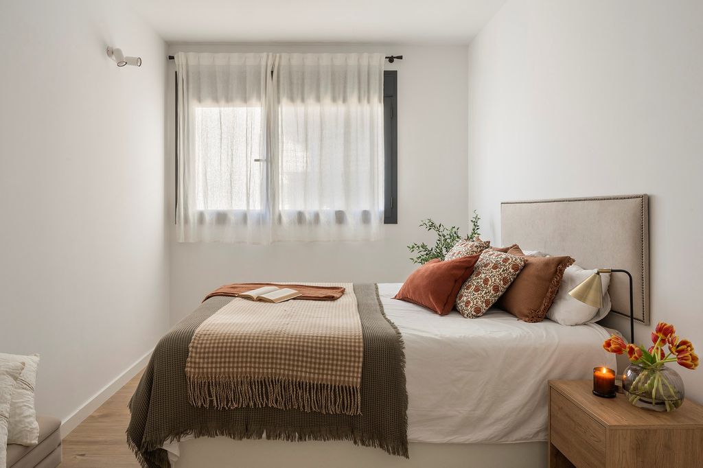 Dormitorio pequeño. 