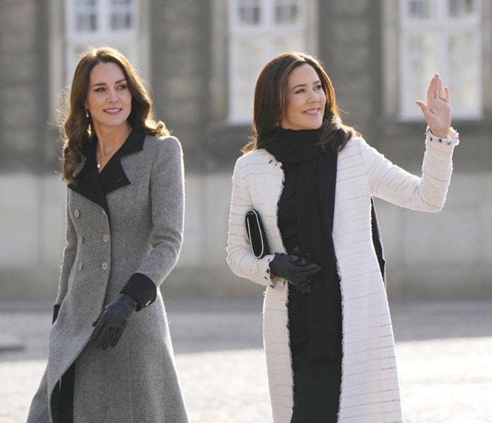 Kate Middleton con Mary de Dinamarca