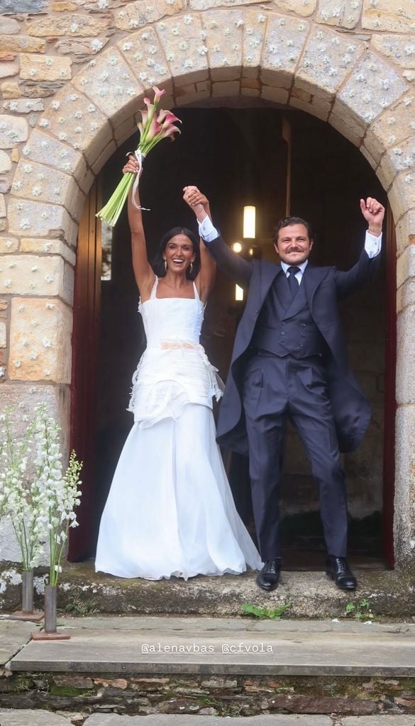 Boda de la influencer Alejandra Navarro y Carlos Fuente en Galicia