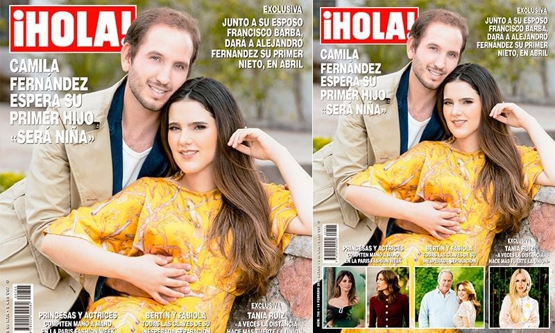 Camila Fernández embarazada