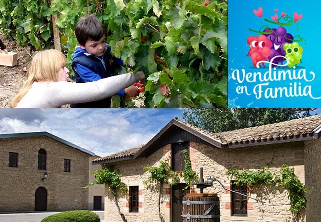 En La Rioja, las bodegas Franco-Españolas también se acuerdan de los más peques ofreciendo actividades como la divertida 'Vendimia en familia'.
