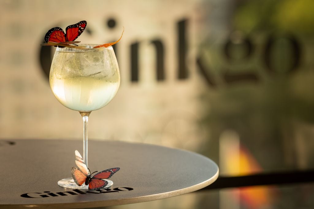 El cóctel ButterFly, una de las propuestas de Ginkgo para estas jornadas 