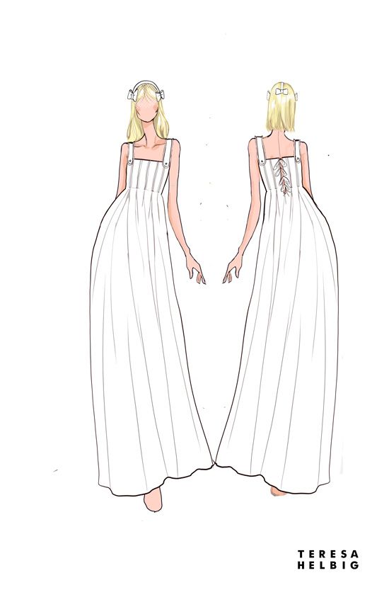 vestido de novia Teresa Helbig