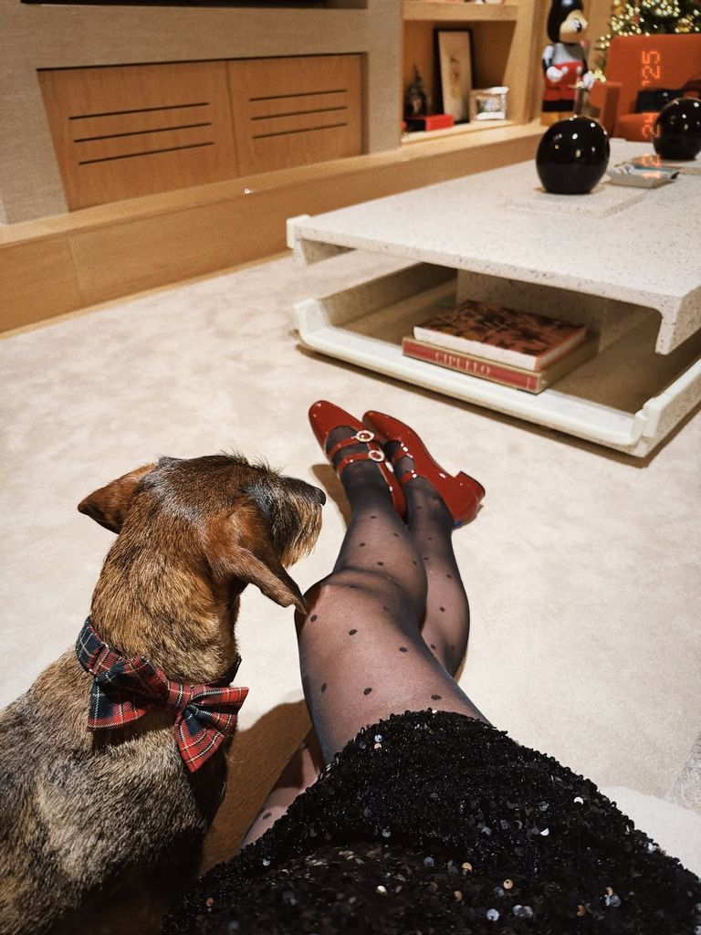 Isabelle Junot en Nochebuena, 2025.