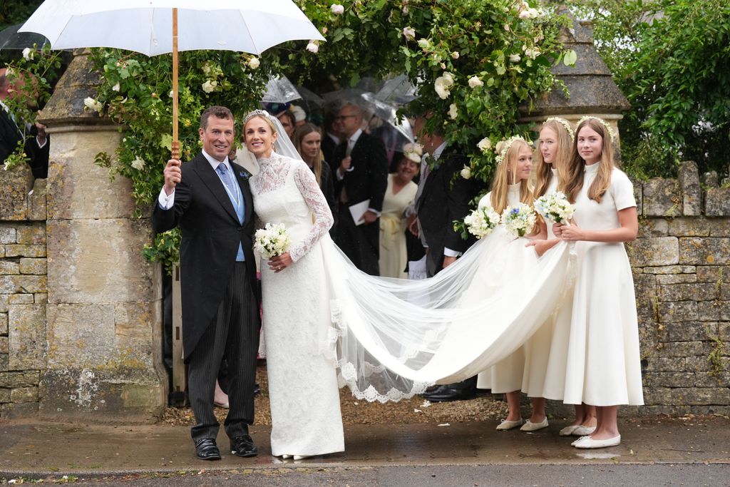 Peter Phillips y Harriet Sperling se dan el 'sí, quiero' en la boda real  más esperada del año