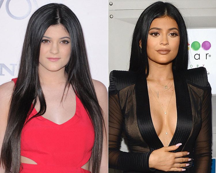 Kylie era la hermana menos conocida, pero en un año ha adelantado en popularidad a sus hermanas mayores -Kourtney y Khloé- y ya pisa los talones a la más famosa de la familia, Kim
