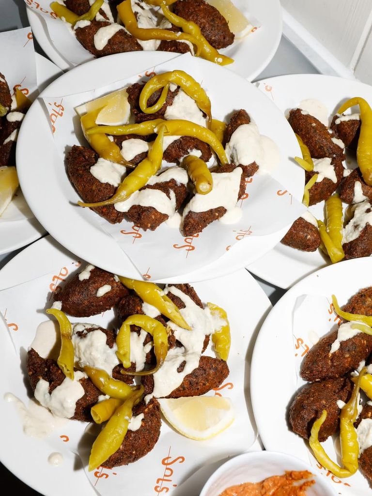 Las piparras fueron uno de los platos estrella en la velada, una de las grandes delicias gastronómicas de la cocina vasca