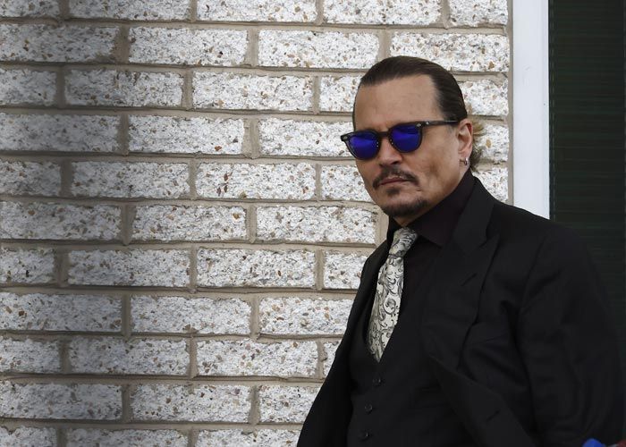 Johnny Depp en el juicio contra Amber Heard