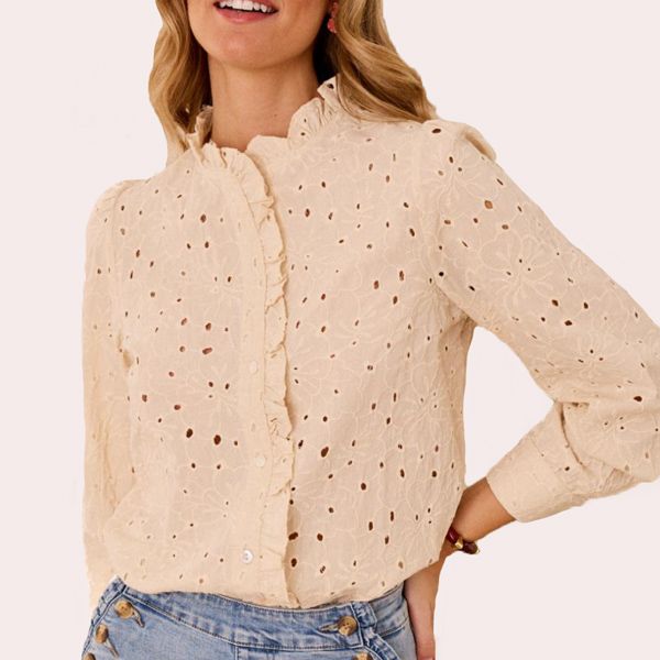 Polín et Moi Camisa Bordados Casilda