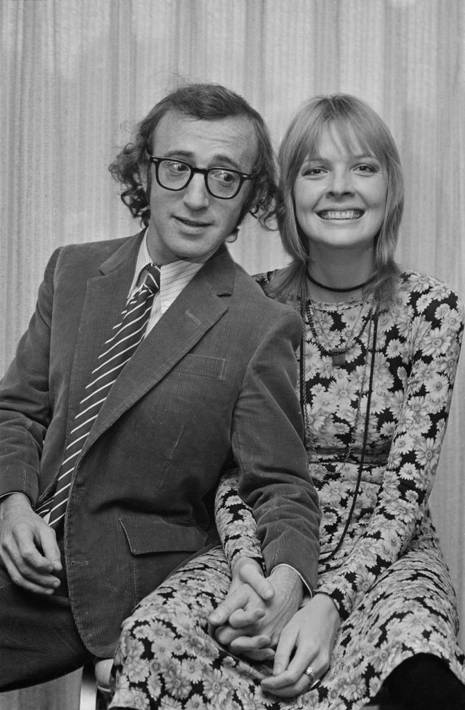 Woody Allen y Diane Keaton en 1970