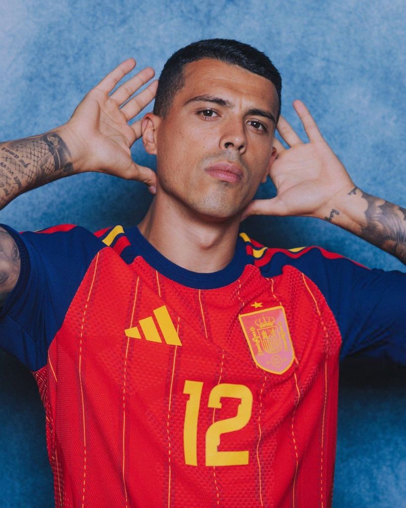Pedro Porro, jugador de la selección española