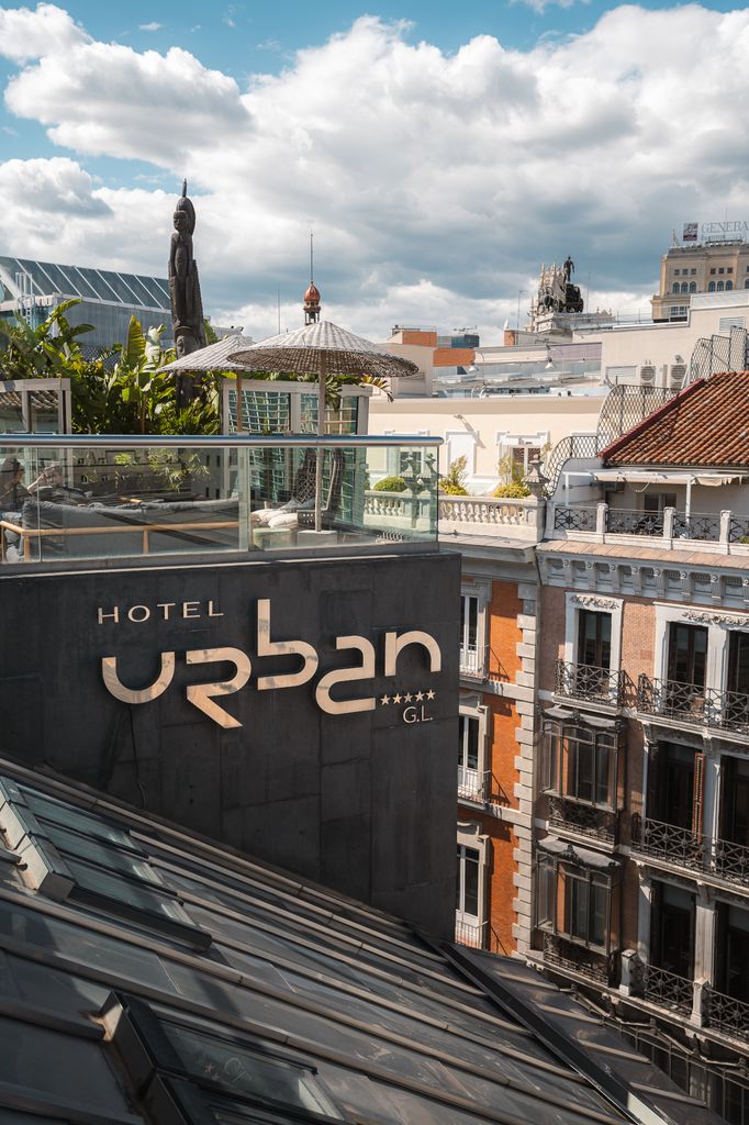 Terraza del Hotel Urban Madrid