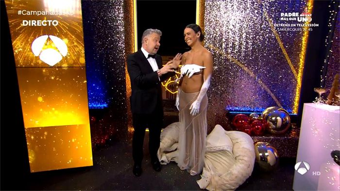 Cristina Pedroche y Chicote, pareja icónica en las Campanadas de Antena 3